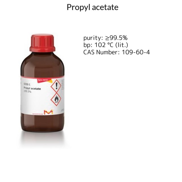 Propyl acetate ≥99.5%