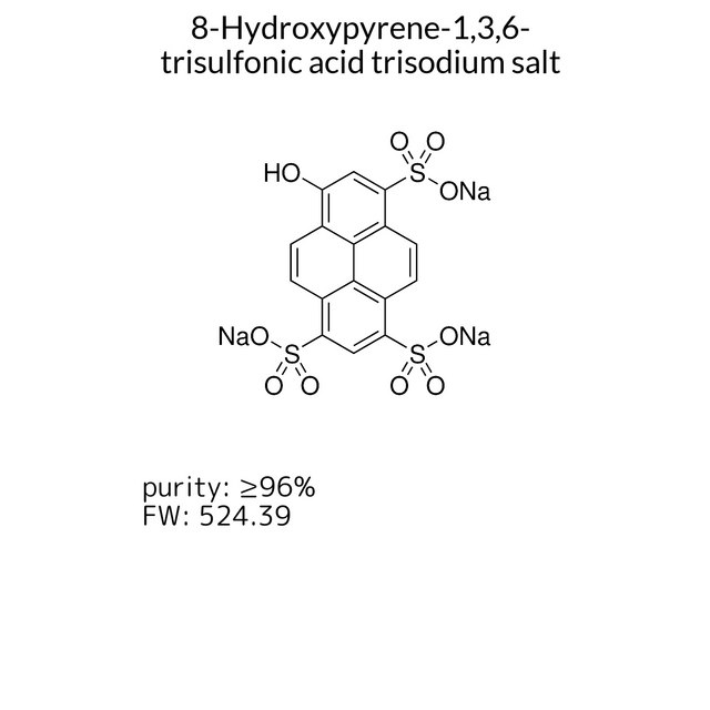 8-Hydroxypyrene-1,3,6-trisulfonic acid trisodium salt ≥96%