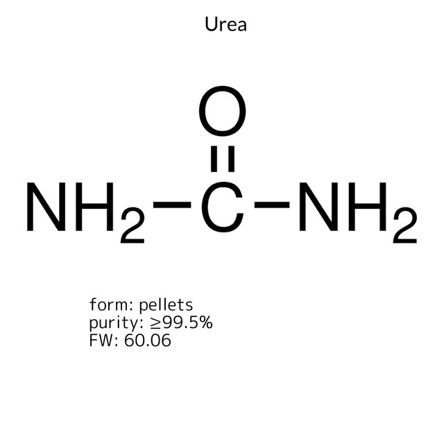 Urea ReagentPlus®, ≥99.5%, pellets
