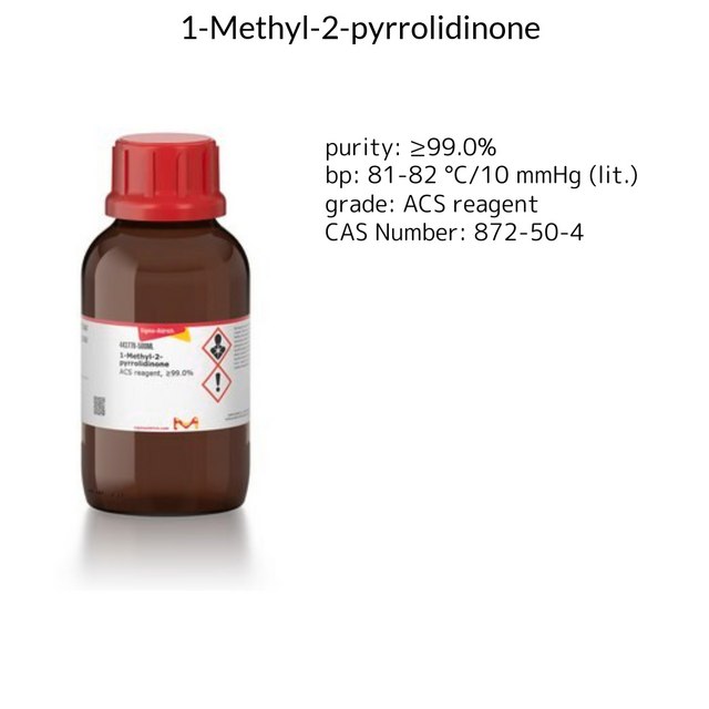 1-Methyl-2-pyrrolidinone ACS reagent, ≥99.0%