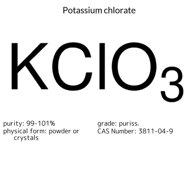 Potassium chlorate puriss., 99-101%