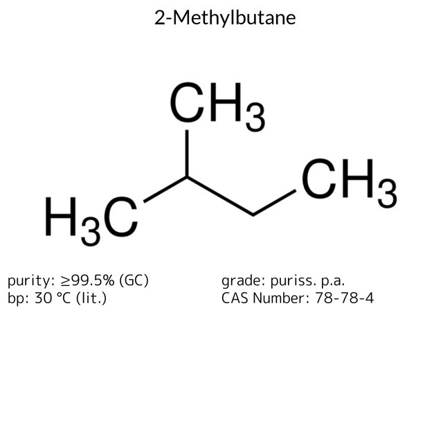 2-Methylbutane puriss. p.a., ≥99.5% (GC)