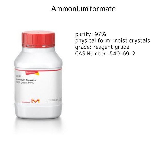 Ammonium formate reagent grade, 97%