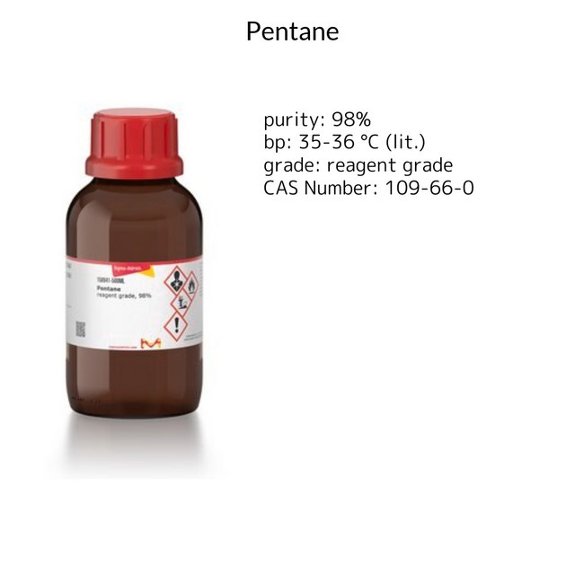 Pentane reagent grade, 98%