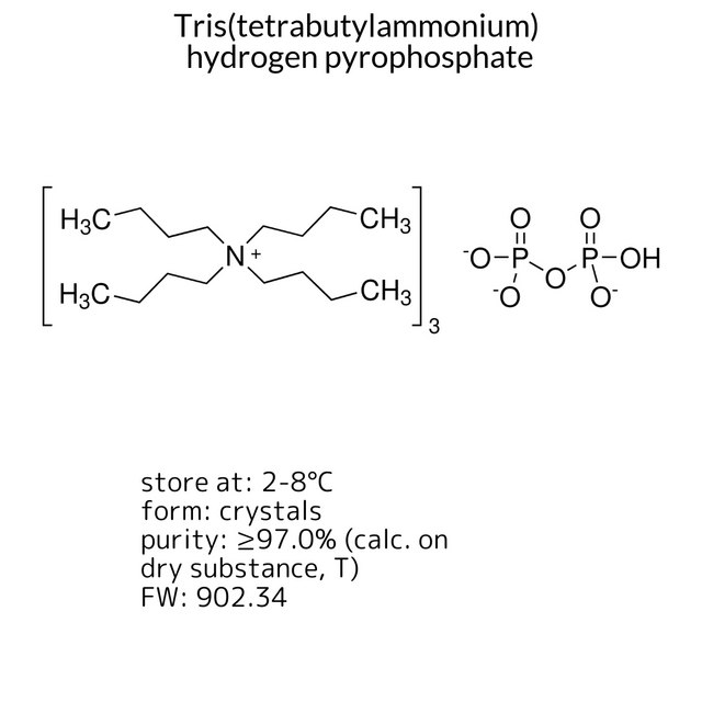 Tris(tetrabutylammonium) hydrogen pyrophosphate ≥97.0% (calc. on dry substance, T)