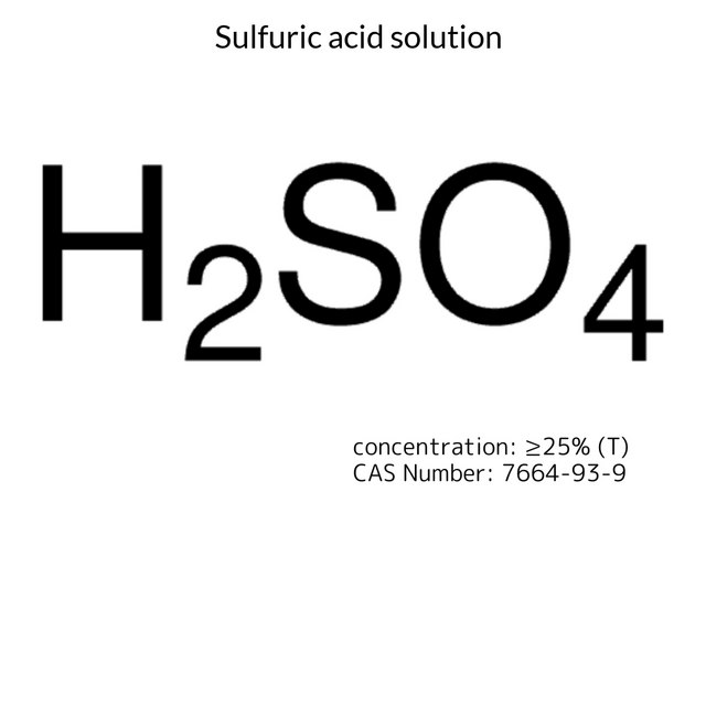 Sulfuric acid solution puriss. p.a., ≥25% (T)