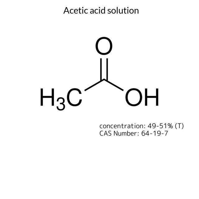 Acetic acid solution suitable for HPLC