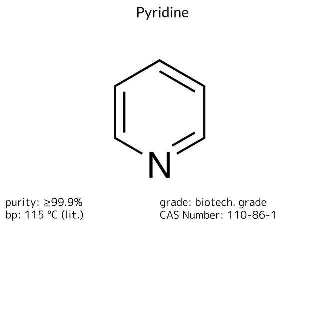 Pyridine biotech. grade, ≥99.9%