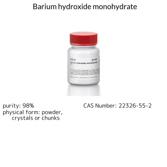 Barium hydroxide monohydrate 98%