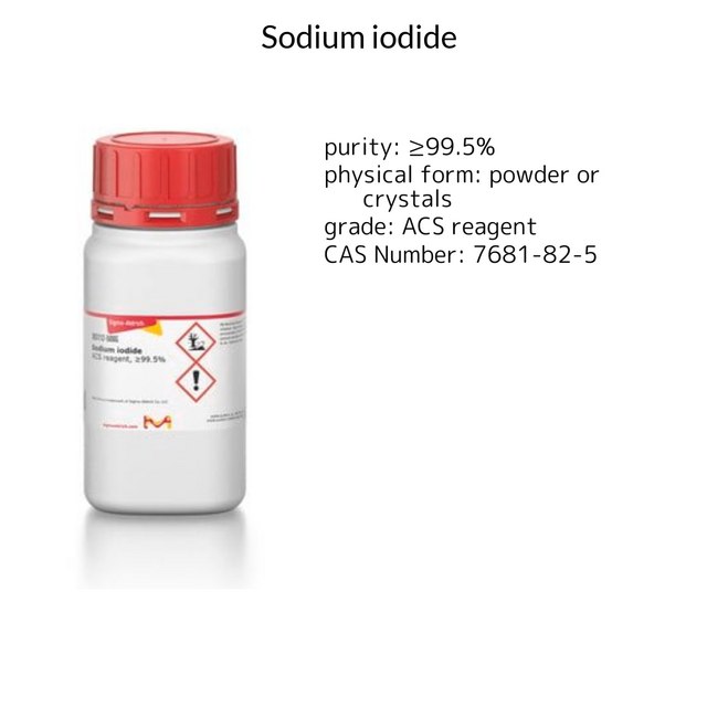 Sodium iodide ACS reagent, ≥99.5%