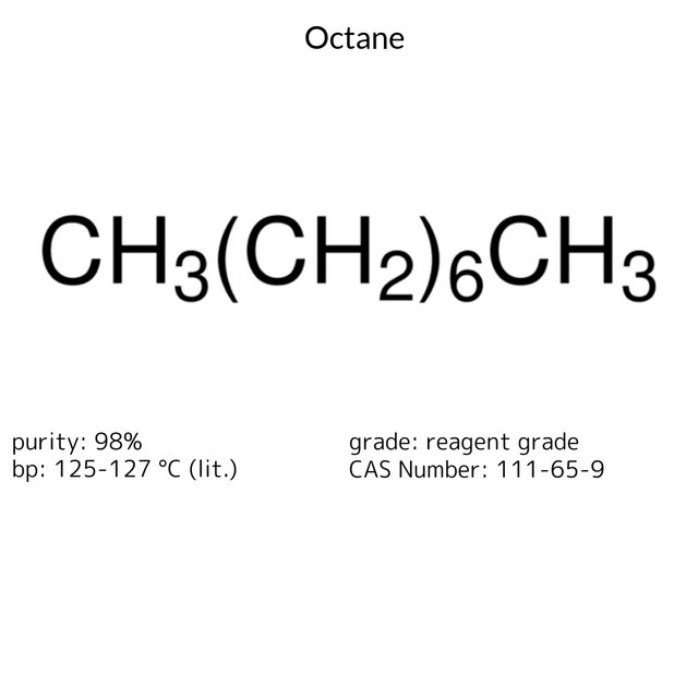Octane reagent grade, 98%