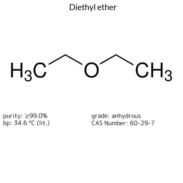 Diethyl ether ACS reagent, anhydrous, ≥99.0%, contains BHT as inhibitor