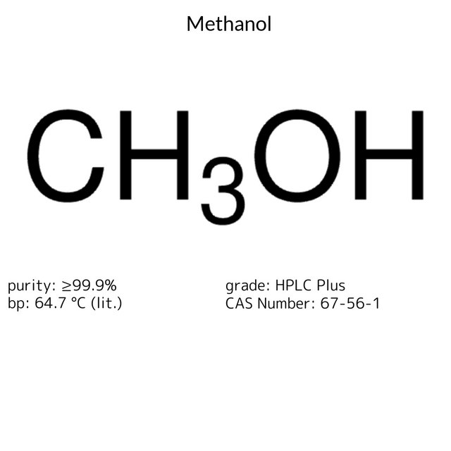 Methanol HPLC Plus, ≥99.9%