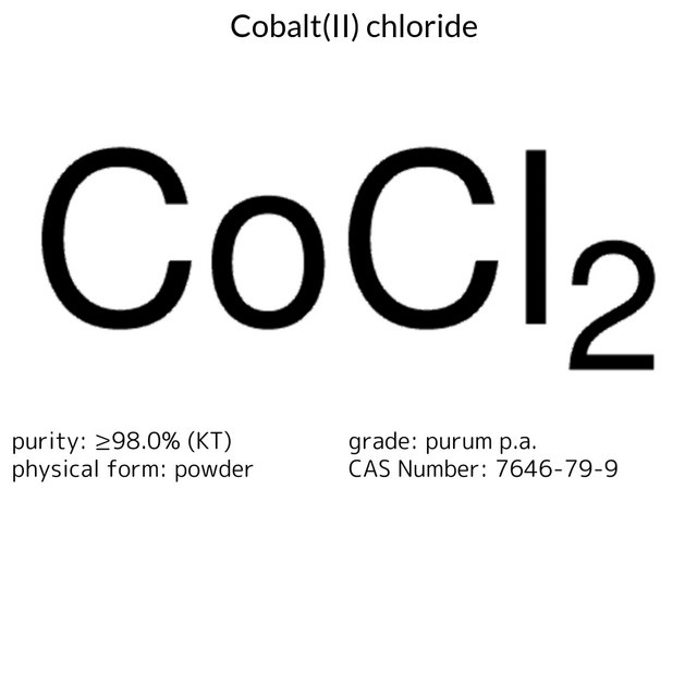 Cobalt(II) chloride purum p.a., anhydrous, ≥98.0% (KT)