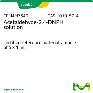 Acetaldehyde-2,4-DNPH solution certified reference material, ampule of 5 × 1 mL