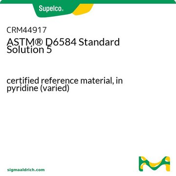 ASTM® D6584 Standard Solution 5 certified reference material, in pyridine (varied)