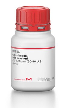 Glass beads, acid-washed 425-600 μm (30-40 U.S. sieve)