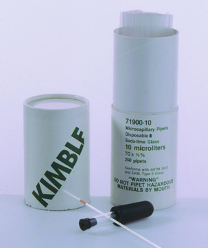 Kimble® microcapillary pipettes