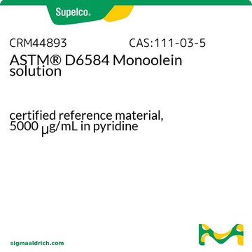 ASTM® D6584 Monoolein solution certified reference material, 5000 μg/mL in pyridine