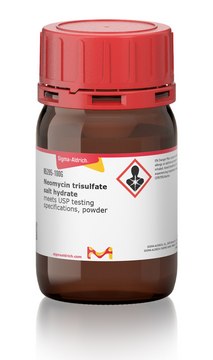 Neomycin trisulfate salt hydrate meets USP testing specifications, powder