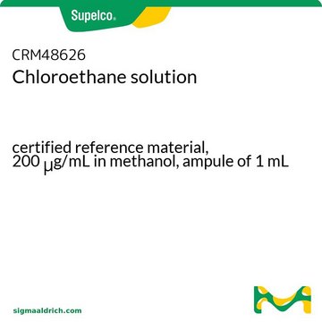 Chloroethane solution certified reference material, 200 μg/mL in methanol, ampule of 1 mL