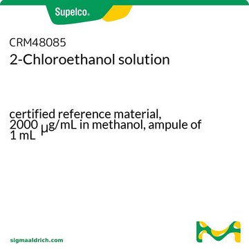 2-Chloroethanol solution certified reference material, 2000 μg/mL in methanol, ampule of 1 mL