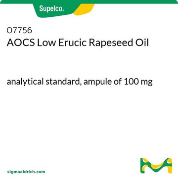 AOCS Low Erucic Rapeseed Oil analytical standard, ampule of 100 mg