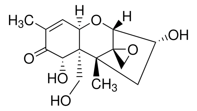 Deoxynivalenol solution certified reference material, 200 μg/mL in ethyl acetate: methanol (95:5), ampule of 1 mL