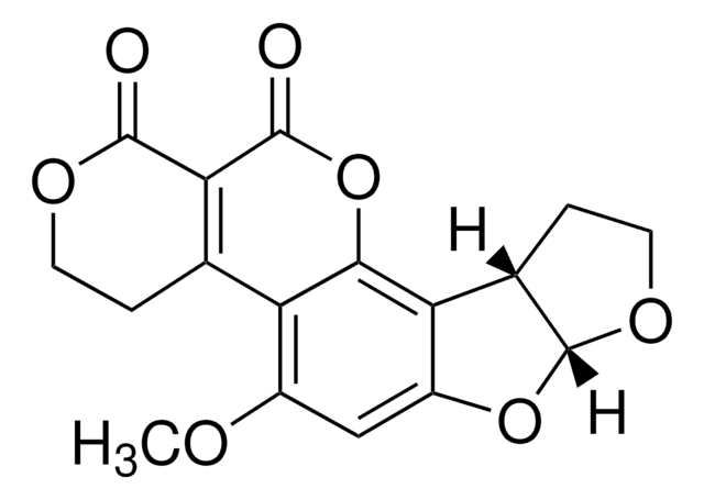 Aflatoxin G₂ solution certified reference material, 3 μg/mL in benzene:acetonitrile (98:2), ampule of 1 mL